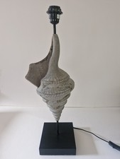 Conch shell wooden handcrafted - shell,