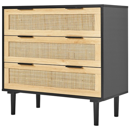 Uimoso rattan drawer dresser - rattan,