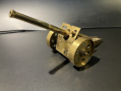 Vintage brass field - brass, cannon