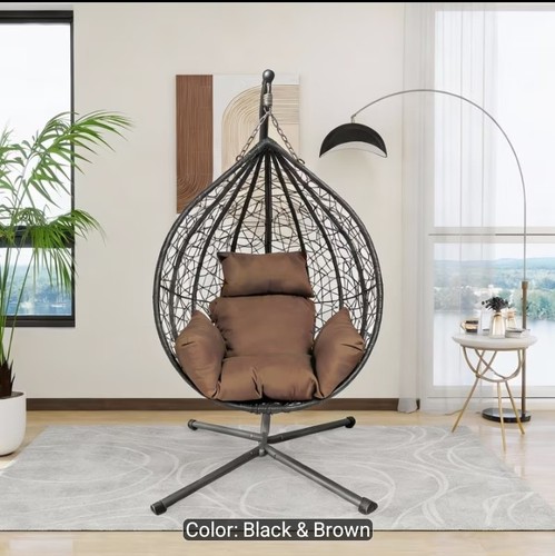 Rattan egg chair - swing, outdoor