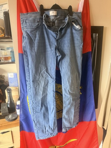 Men stone washed jeans - m&s, men’s