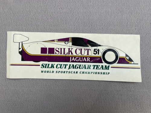 Original silk cut jaguar - silk, xjr-6