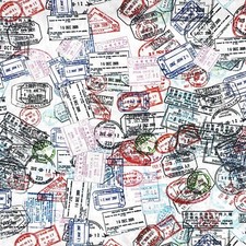 Travel Stamp Visa Stamp