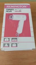 Remington Travel Plus Folding Hairdryer 1200w Compact Dual Voltage Boxed TESTED