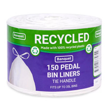 150 pedal bin liners - 150,