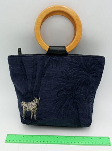 Bueno blue fabric wooden - fabric,