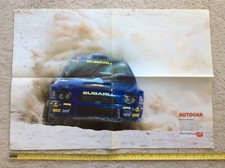 Autocar Subaru Impreza WRC World Rally Car Richard Burns TVR Tuscan S Poster