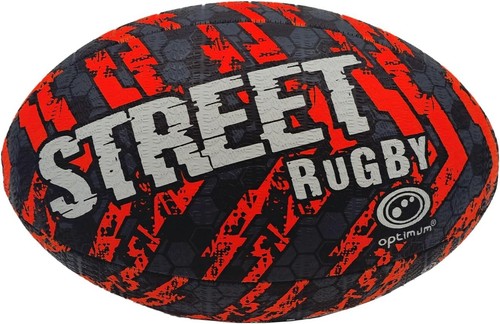 Rugby ball black durable - ball, high