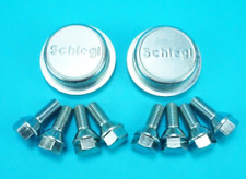 2 x 64mm Wheel Hub Caps & 8 x