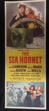MOVIE POSTER: The Sea Hornet Original Insert Movie Poster 1951 Rod Cameron