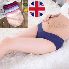 Maternity Underwear Ice Silk Maternity Seamless Low Waist Panties Breathable