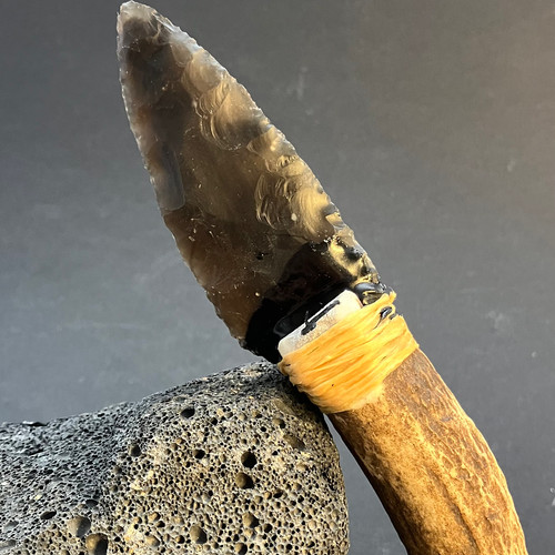 Stone age knife - knife, with
