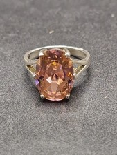 Sterling Silver Large Oval