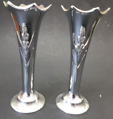 Vintage pair harvest chrome - pair,