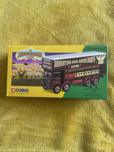 Corgi atkinson open pole truck - open,