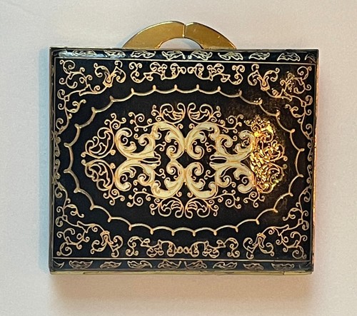 Vintage zenette powder compact - vintage,