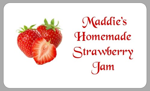 Personalised jam pot - jam, jar