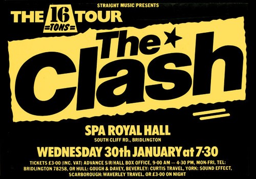 The clash tons tour - -, 16