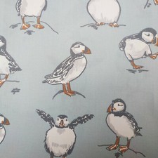 Atlantic Puffin Mineral Cotton