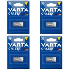 4 x VARTA 123 Lithium 3V Photo