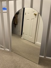 Large Arched Wall Mounted Mirror Bathroom Glass