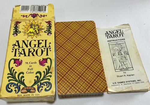 Vintage angel tarot cards deck - tarot,