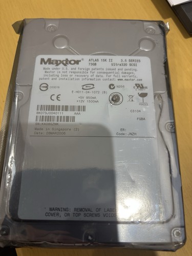 Used 8k073j0 maxtor - maxtor, atlas