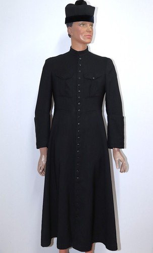 Vintage 1940s black wool - vintage,