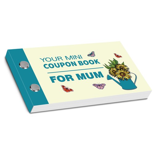 Coupon book for mum - coupon, cards