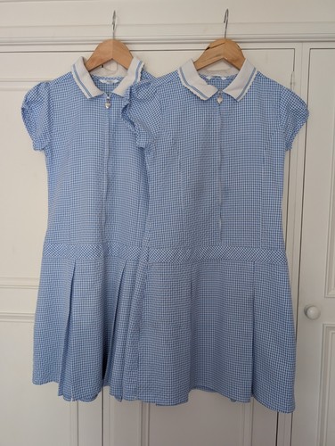 School blue zip front - x, m&s
