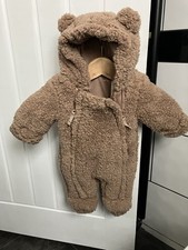 BNWT M&S Baby Bear Pram Suit