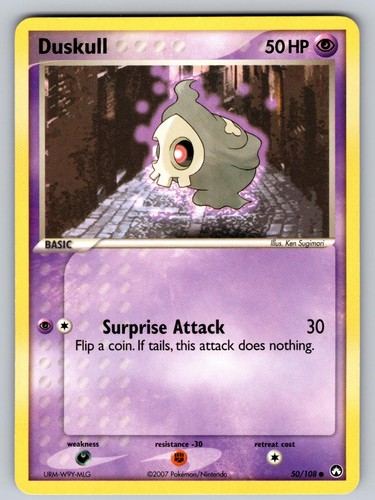 Duskull 108 common power - duskull,