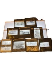 Antique Plough Ploughing W B S