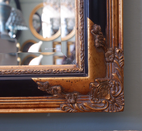 Large 107x137cm black gold - large,