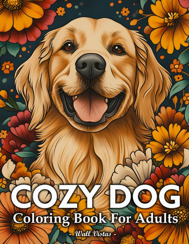 Cozy dog coloring book - cozy,