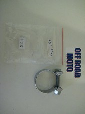 TRIALS MOTOCROSS ENDURO BIKE PRE 65 TWINSHOCK EXHAUST 'D' CLAMP. 38MM (1 1/2")