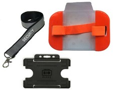 SIA Pack - Includes Security Armband , Card Holder & Security Reflective Lanyard