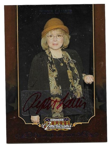 Piper laurie 2009 donruss - 2009,