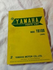 yamaha parts list, model YB100 ( 506)  2nd edition july 1976