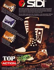 Vintage Print Ad 1992 - SIDI Motocross Boots/AXO Gelprint 2