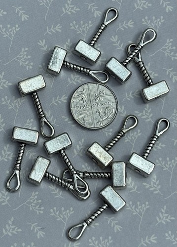 Silver tone metal alloy thor - metal,