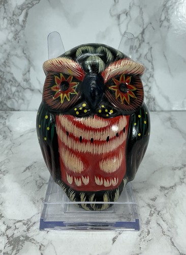 Vintage ceramic owl wall - vintage,