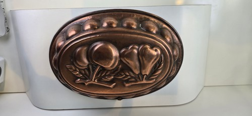 Vintage oval copper jelly - vintage,