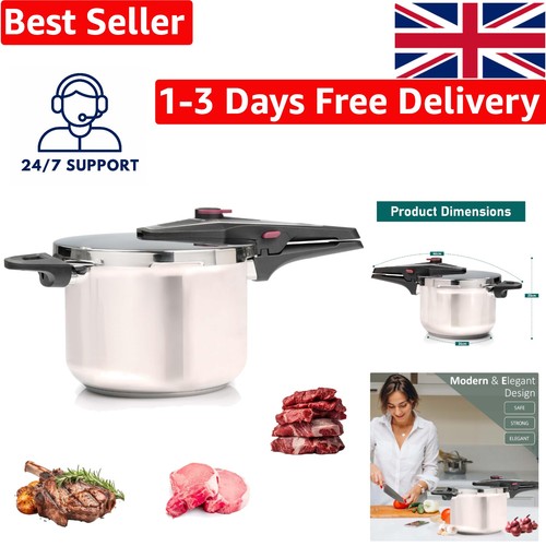 Large stainless steel - large, 6l