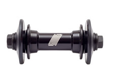 United Supreme BMX Female Front Hub With Guards - 10mm Bolts  - Black