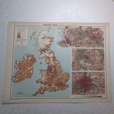 Original 1914 Map Of The
