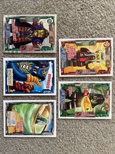 5x Lego Ninjago Trading Cards