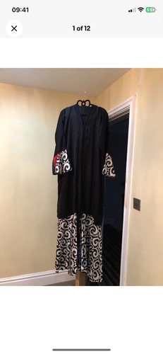Open abaya size worn - worn, twice