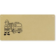 'Fire Engine & Firefighter'