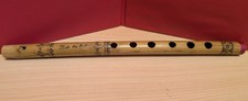 Vintage Hande Made and Painted Bamboo Flute Made in India (Gurnos)B1